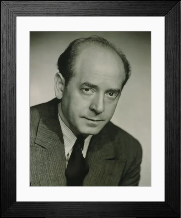 Framed Print : Eugene Ormandy (1899-1985), Hungarian American symphony orchestra conductor in 1946
