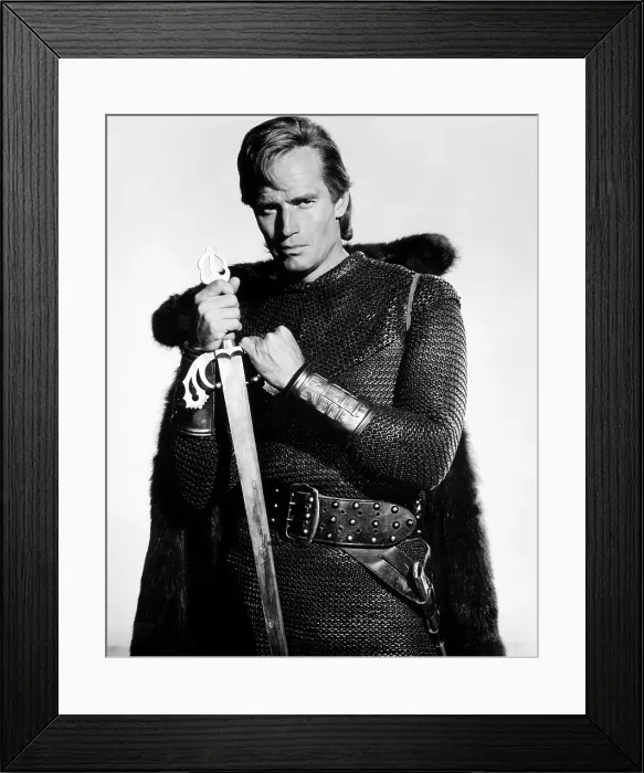 Framed Print : EL CID, Charlton Heston, 1961
