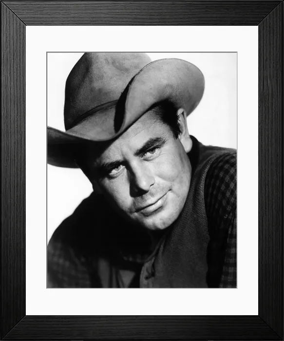 Framed Print : THE SECRET OF CONVICT LAKE, Glenn Ford, 1951, TM and copyright 20th Century-Fox Film Corp. All Rights Reserved  /  Courtesy: Everett Collection