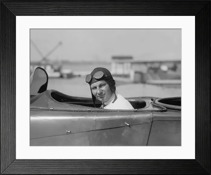Framed Print : Anthony Herman Gerard Fokker (1890-1939), Dutch aviation Pioneer, manufactured planes that made the first nonstop flight across the United States and flew over the North Pole