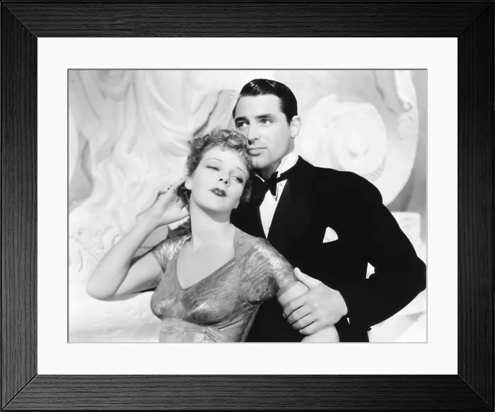 Framed Print : ENTER MADAME, from left: Elissa Landi, Cary Grant, 1935