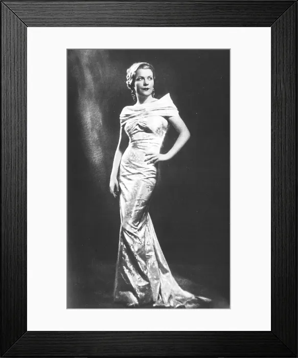 Framed Print : DER ENGLISCHE HEIRAT, (aka THE ENGLISH MARRIAGE), Renate Muller, (aka Renate Mueller), 1934