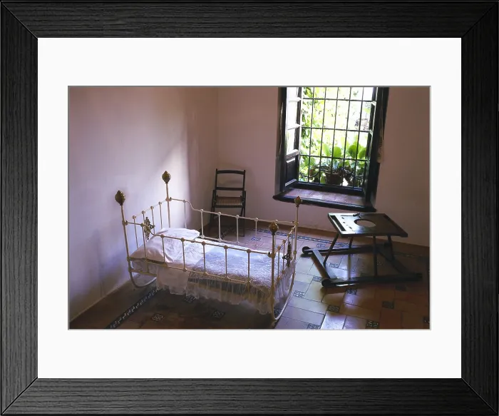 Framed Print : SPAIN. ANDALUSIA. GRANADA. Fuente Vaqueros. Room of the Federico Garca Lorca's birthplace. AISA / Everett Collection**US SALES ONLY**