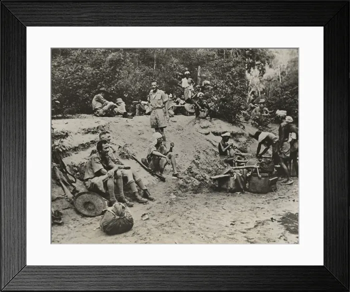 Framed Print : Chinese 5th and 6th armies under the command of American General Joseph Vinegar Joe Stilwell