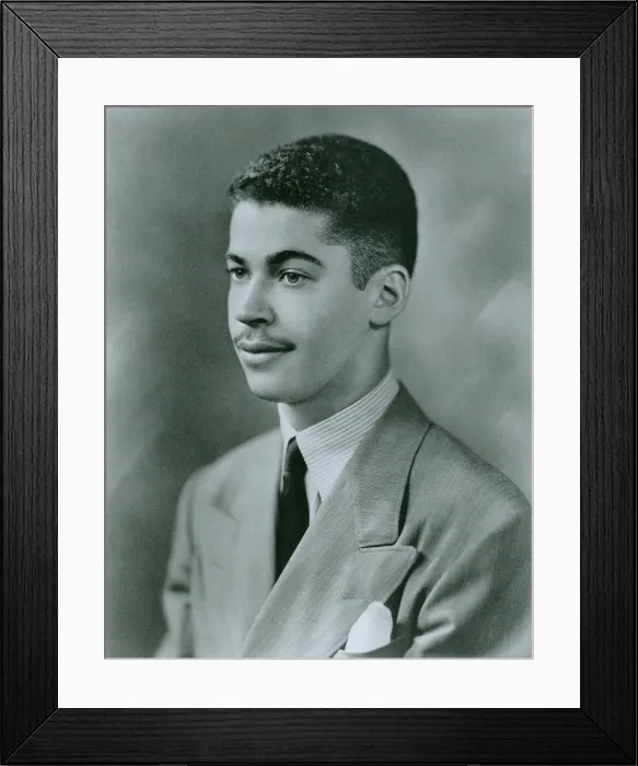 Framed Print : Edward Brooke (b. 1919), graduated from Howard University, in 1941 Framed Print : Edward Brooke (b. 1919), graduated from Howard University, in 1941