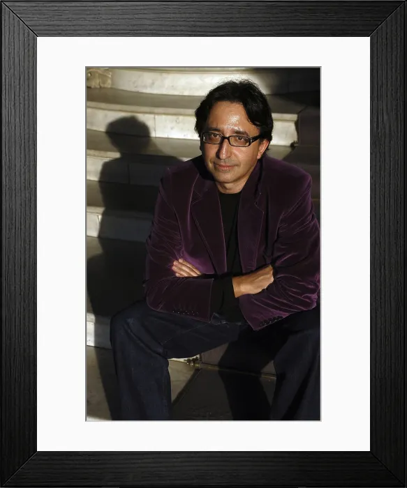 Framed Print : SOMOZAJos Carlos (1959). Writer. 2006. Oscar Elias / AISA / Everett Collection (184623)**US SALES ONLY**