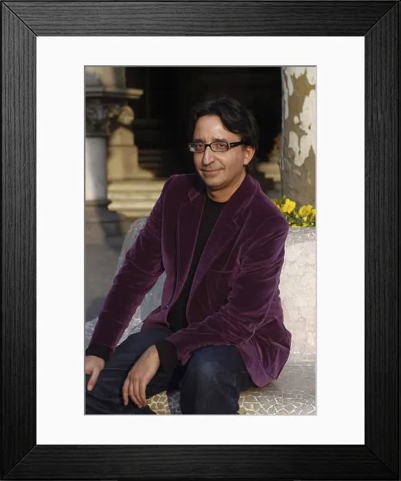 Framed Print : SOMOZAJos Carlos (1959). Writer. 2006. Oscar Elias / AISA / Everett Collection (184624)**US SALES ONLY**