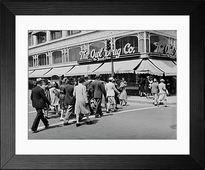 Framed Print : Oakland, California - East Bay area, 1942 Framed Print : Oakland, California - East Bay area, 1942