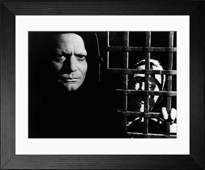 Framed Print : THE SEVENTH SEAL, Bengt Ekerot, Max von Sydow, 1957 Framed Print : THE SEVENTH SEAL, Bengt Ekerot, Max von Sydow, 1957