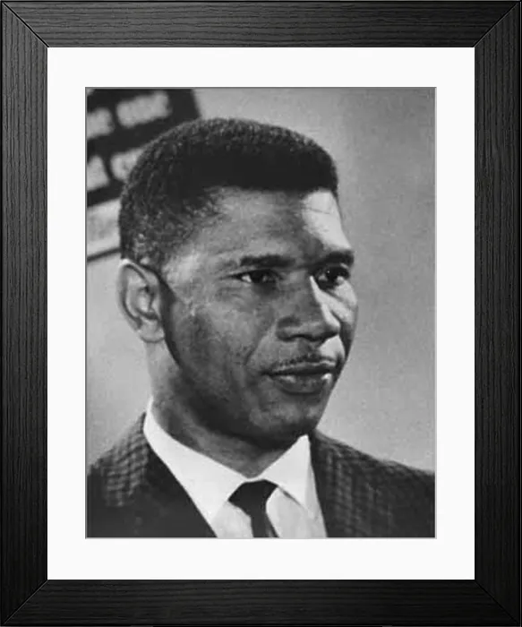 Framed Print : Medgar Evers, Chief officer of NAACP, ca. 1957 Framed Print : Medgar Evers, Chief officer of NAACP, ca. 1957