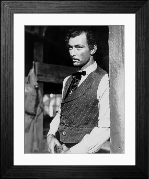 Framed Print : THE LONELY MAN, Lee Van Cleef, 1957