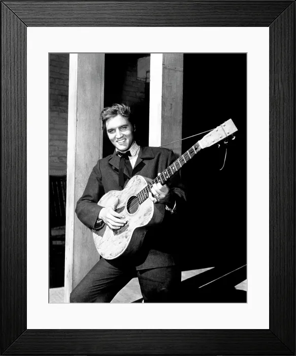 Framed Print : LOVE ME TENDER, Elvis Presley, 1956, TM and Copyright (c) 20th Century-Fox Film Corp. All Rights Reserved
