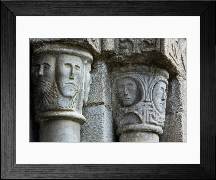 Framed Print : SPAIN. LLEIDA. Vall d'Aran. Escunhau. Church of Sant Pere (Saint Peter). Capital. Romanesque art. - Lucas Vallecillos / Iberfoto / Everett Collection (511445)**US SALES ONLY** Framed Print : SPAIN. LLEIDA. Vall d'Aran. Escunhau. Church of Sant Pere (Saint Peter). Capital. Romanesque art. - Lucas Vallecillos / Iberfoto / Everett Collection (511445)**US SALES ONLY**