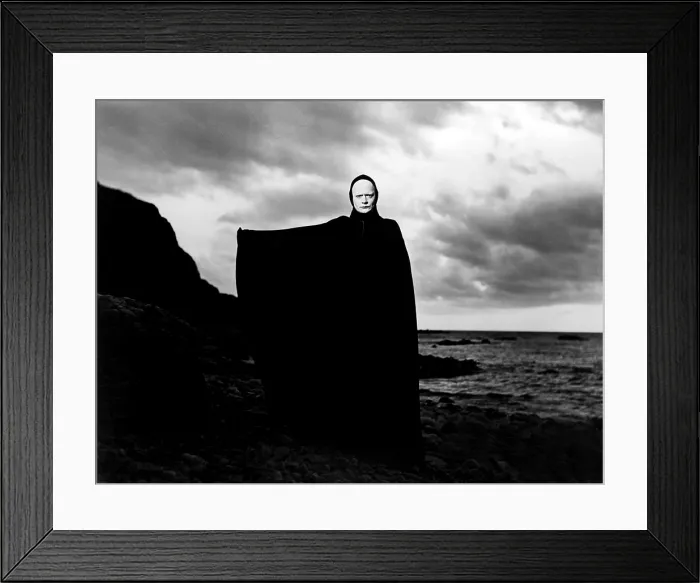 Framed Print : THE SEVENTH SEAL, Bengt Ekerot, 1957 Framed Print : THE SEVENTH SEAL, Bengt Ekerot, 1957