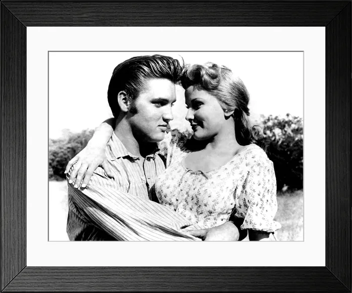 Framed Print : LOVE ME TENDER, Elvis Presley, Debra Paget, 1956. TM and Copyright 20th Century Fox Film Corp. All rights reserved. Courtesy: Everett Collection