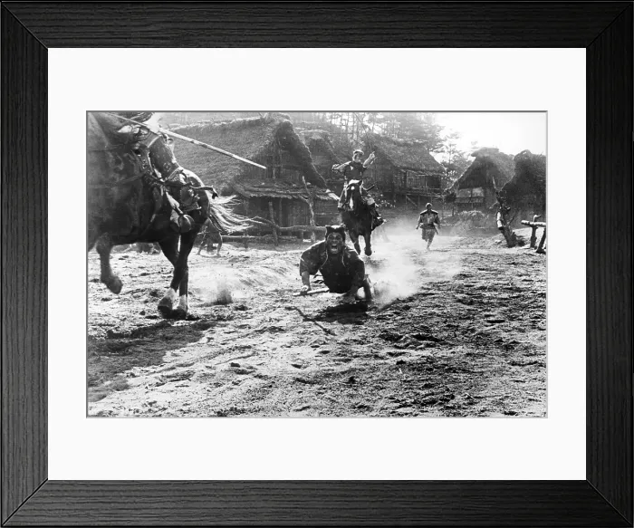 Framed Print : THE SEVEN SAMURAI, (aka SHICHININ NO SAMURAI), 1954