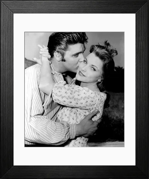 Framed Print : LOVE ME TENDER, Elvis Presley, Debra Paget, 1956, TM and Copyright (c)20th Century Fox Film Corp. All rights reserved Framed Print : LOVE ME TENDER, Elvis Presley, Debra Paget, 1956, TM and Copyright (c)20th Century Fox Film Corp. All rights reserved