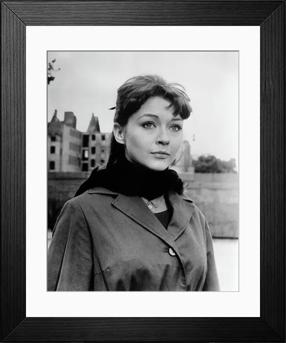 Framed Print : ESCAPE FROM EAST BERLIN, Christine Kaufmann, 1962