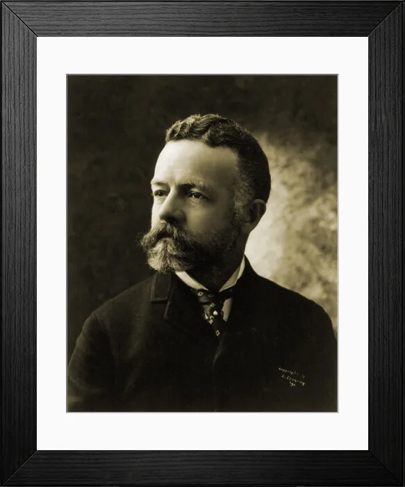 Framed Print : Henry Cabot Lodge (1850-1924) Republican Senator from Massachusetts from 1893 to 1924. He supported U.S, entry into the Spanish American War and annexation of the Philippines Framed Print : Henry Cabot Lodge (1850-1924) Republican Senator from Massachusetts from 1893 to 1924. He supported U.S, entry into the Spanish American War and annexation of the Philippines