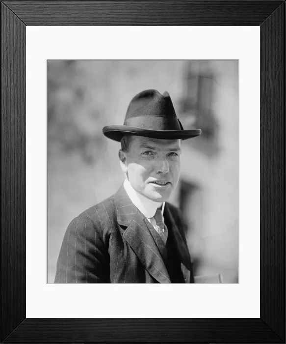 Framed Print : John D. Rockefeller Jr. business man and philanthropist, in 1919