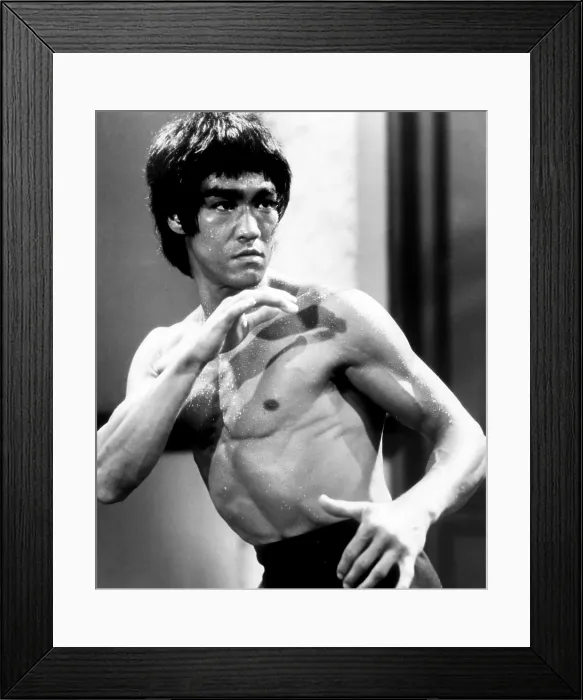 Framed Print : ENTER THE DRAGON, Bruce Lee, 1973