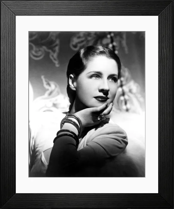 Framed Print : ESCAPE, Norma Shearer, 1940 Framed Print : ESCAPE, Norma Shearer, 1940