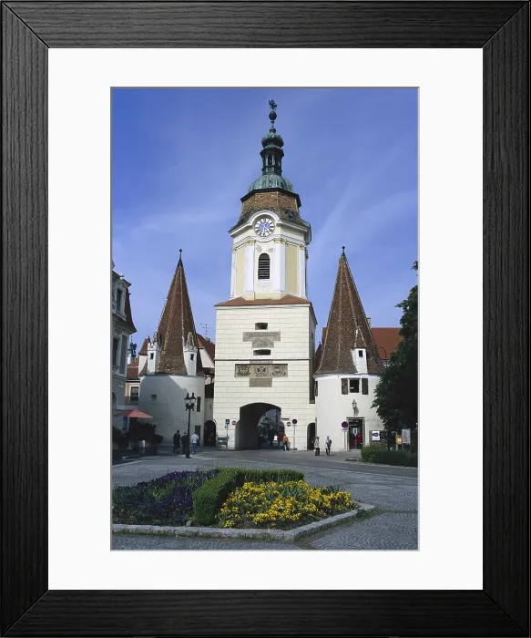 Framed Print : AUSTRIA. Krems. Ancient entrance gate into the medieval city. AISA / Everett Collection**US SALES ONLY** Framed Print : AUSTRIA. Krems. Ancient entrance gate into the medieval city. AISA / Everett Collection**US SALES ONLY**