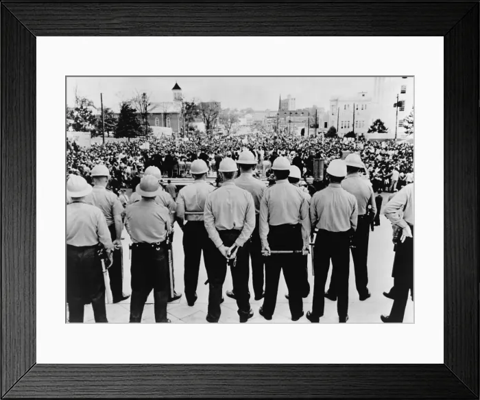 Framed Print : Selma to Montgomery March completed
