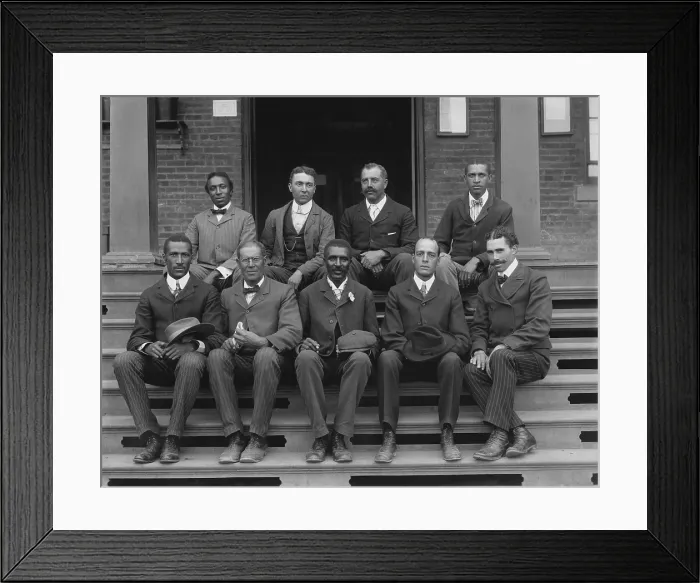 Framed Print : George Washington Carver (1864-1943) was named head of the Agriculture Department at the five year old Tuskegee Normal and Industrial Institute