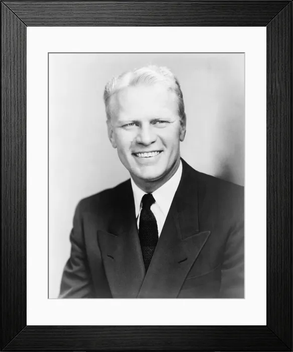 Framed Print : Gerald R. Ford, (1913-2006), as a young Congressman from Michigan Framed Print : Gerald R. Ford, (1913-2006), as a young Congressman from Michigan