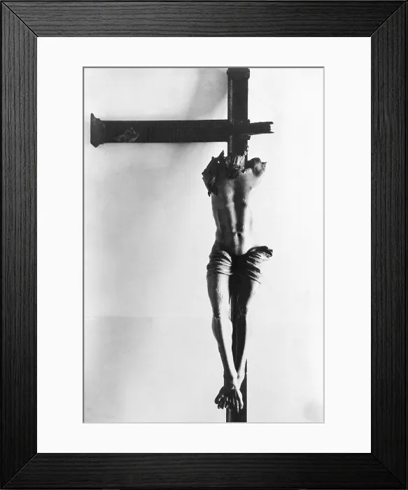 Framed Print : SPAIN. Toledo. Spainish Civil War(1936-1939). Toledo. Wooden Christ from the Convent of the Concepcin mutilated with an ax. AISA / Everett Collection**US SALES ONLY** Framed Print : SPAIN. Toledo. Spainish Civil War(1936-1939). Toledo. Wooden Christ from the Convent of the Concepcin mutilated with an ax. AISA / Everett Collection**US SALES ONLY**