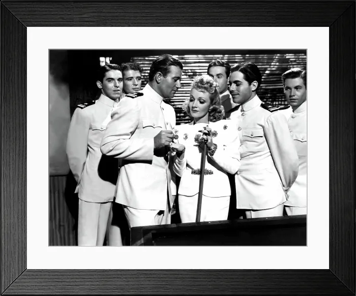 Framed Print : SEVEN SINNERS, Marlene Dietrich, John Wayne, 1940