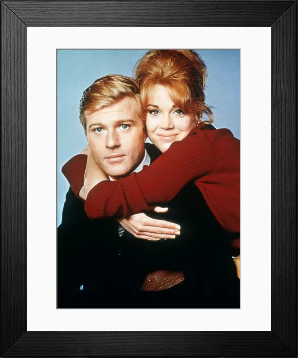 Framed Print : BAREFOOT IN THE PARK, Robert Redford, Jane Fonda, 1967
