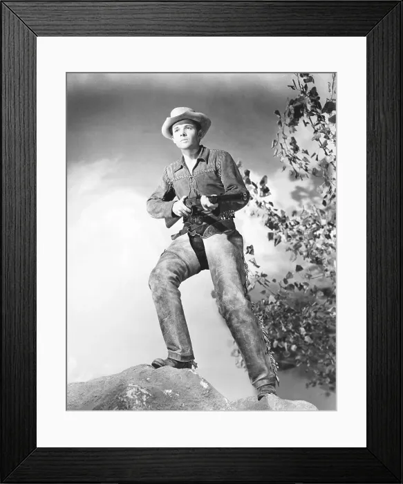 Framed Print : SIERRA, Audie Murphy, 1950