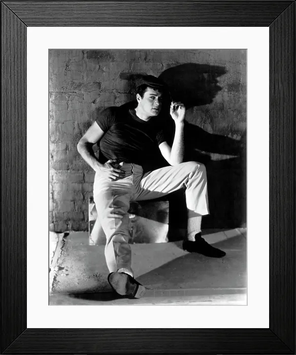Framed Print : SIX BRIDGES TO CROSS, Tony Curtis, 1955