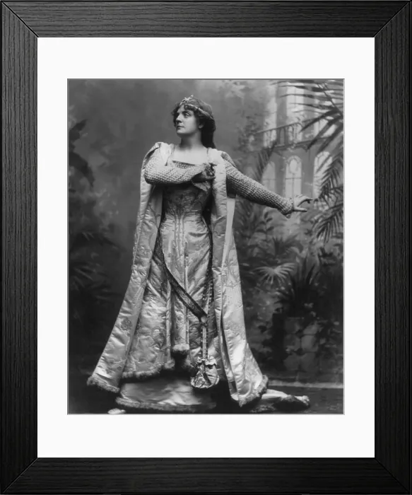 Framed Print : Ada Rehan (1860-1916), American stage actress. 1887