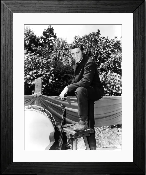 Framed Print : LOVE ME TENDER, Elvis Presley, 1956, TM & Copyright 20th Century Fox Film Corp. / courtesy Everett Collection