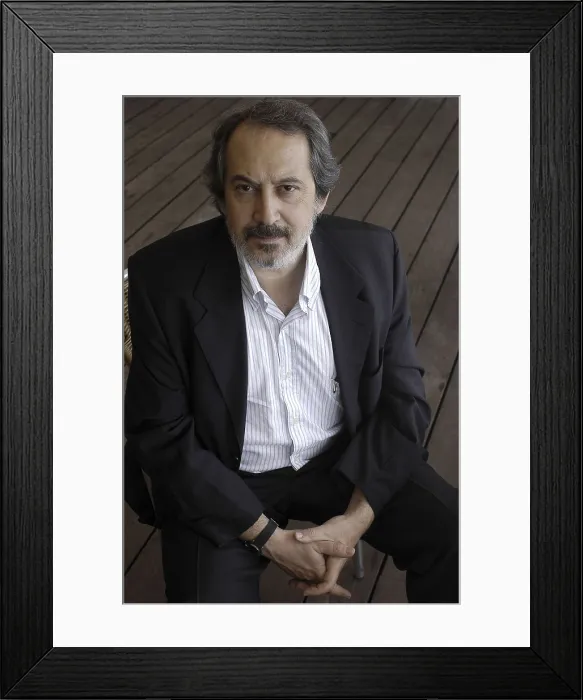 Framed Print : DALMASESAntoni (1953). Writer. 2007. Oscar Elias / AISA / Everett Collection (184653)**US SALES ONLY**