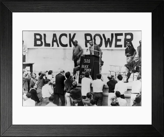 Framed Print : Stokely Carmichael speaking at the University of California at Berkeley Framed Print : Stokely Carmichael speaking at the University of California at Berkeley