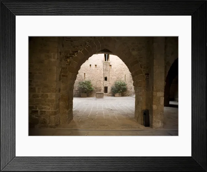 Framed Print : SPAIN. Cardona. Castle and Collegiate Church of Sant Vicen (12th c.). Romanesque art. - Paul Maeyaert / Iberfoto / Everett Collection (231983)**US SALES ONLY** Framed Print : SPAIN. Cardona. Castle and Collegiate Church of Sant Vicen (12th c.). Romanesque art. - Paul Maeyaert / Iberfoto / Everett Collection (231983)**US SALES ONLY**
