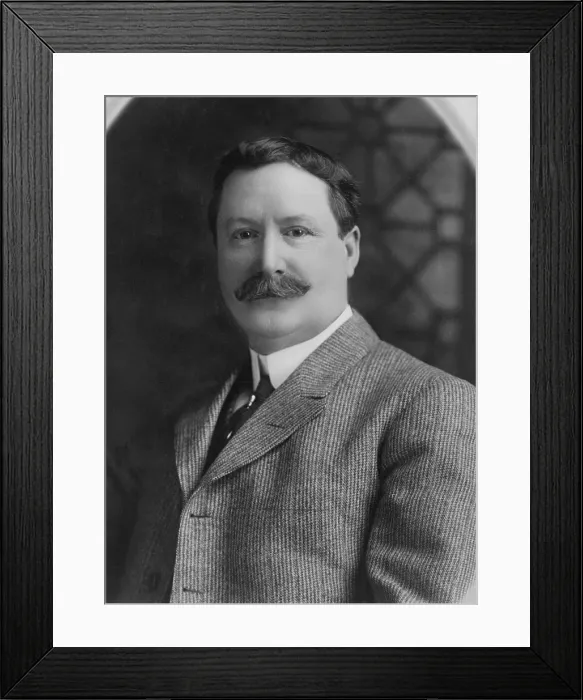 Framed Print : William Billy Burns (1861-1932)