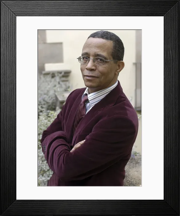 Framed Print : KHADRAYasmina (1955). Writer. 2007. Oscar Elias / AISA / Everett Collection (184630)**US SALES ONLY**