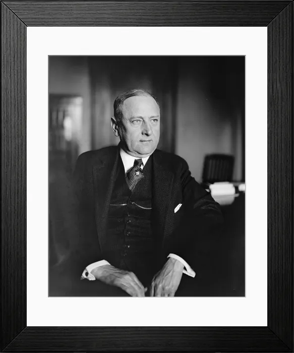 Framed Print : Harry M. Daugherty (1860-1941 ), Warren Harding's campaign manager and adviser, 1922