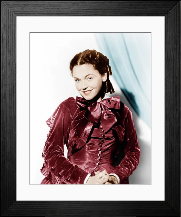 Framed Print : THE BARRETTS OF WIMPOLE STREET, Maureen O'Sullivan, 1934