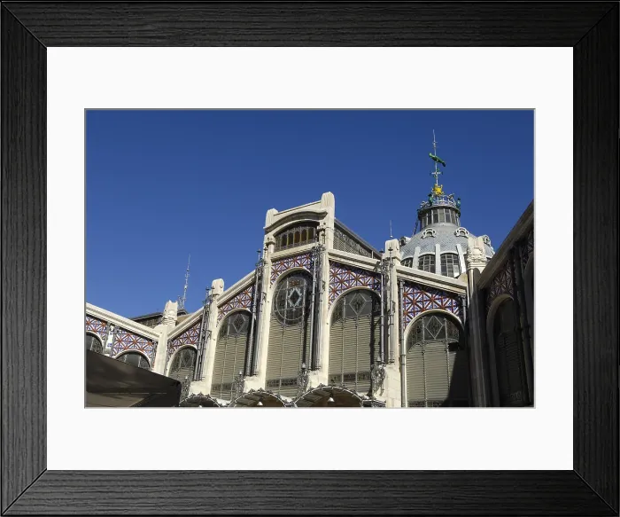 Framed Print : SPAIN. Valencia. Central Market. Modernism. AISA / Everett Collection**US SALES ONLY**