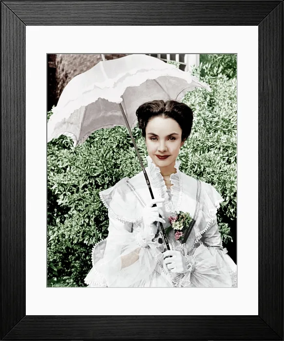 Framed Print : THE BARRETTS OF WIMPOLE STREET, Jennifer Jones, 1957 Framed Print : THE BARRETTS OF WIMPOLE STREET, Jennifer Jones, 1957