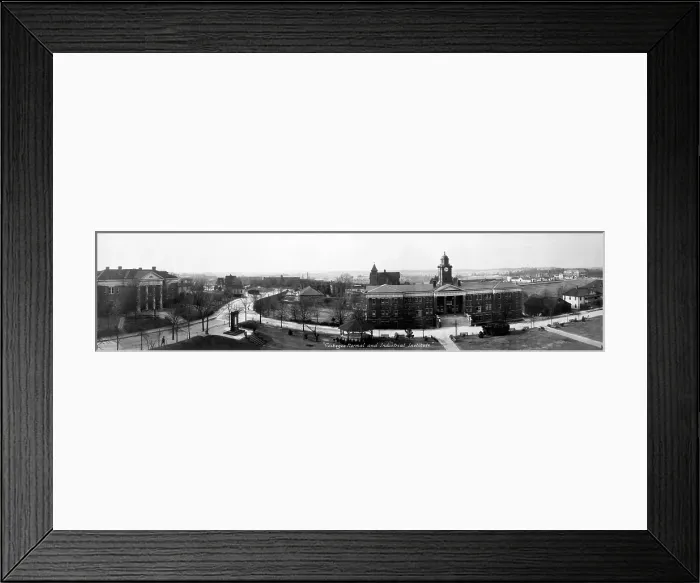 Framed Print : Tuskegee Normal and Industrial Institute. Tuskegee, Alabam ca. 1915 Framed Print : Tuskegee Normal and Industrial Institute. Tuskegee, Alabam ca. 1915