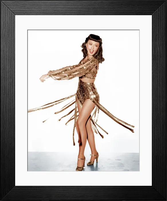 Framed Print : BALL OF FIRE, Barbara Stanwyck, 1941