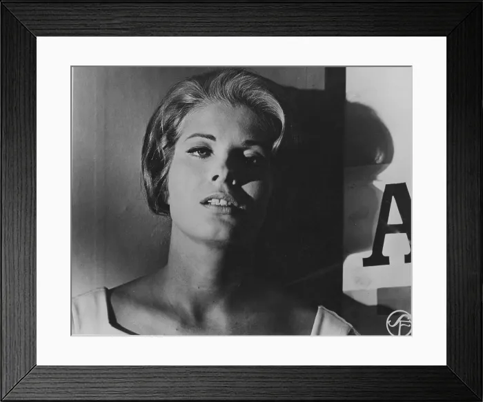 Framed Print : THE SILENCE, (aka TYSTNADEN), Gunnel Lindblom, 1963