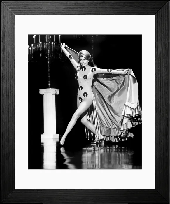Framed Print : THE SILENCERS, Cyd Charisse, 1966